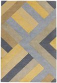 Contemporary Design Reef Runner - Big Zig RF02 - Ochre Grey - 66cm x 200cm