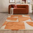 Contemporary Design Romy Rug - Kite Orange - Sizes Available