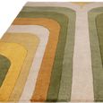 Contemporary Design Romy Rug - Retro - Green - Sizes Available