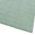 Contemporary Plain Aran Rug - Duck Egg - 120cm x 180cm