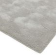 Contemporary Plain Aran Rug - Feather Grey - 120cm x 180cm