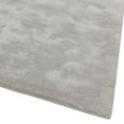 Contemporary Plain Aran Rug - Feather Grey - 120cm x 180cm