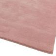 Contemporary Plain Aran Rug - Rose Pink - 160cm x 230cm
