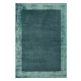 Contemporary Plain Ascot Rug - Aqua Blue - Sizes Available
