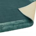 Contemporary Plain Ascot Rug - Aqua Blue - Sizes Available