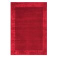 Contemporary Plain Ascot Rug - Red - Sizes Available