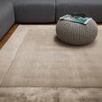 Contemporary Plain Ascot Rug - Sand - Sizes Available