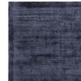 Contemporary Plain Aston Rug - Navy - Sizes Available