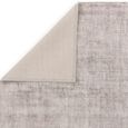 Contemporary Plain Aston Rug - Silver - Sizes Available