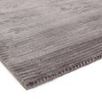 Contemporary Plain Bellagio Rug - Silver - Sizes Available