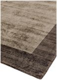 Contemporary Plain Blade Rug - Border 02 - Choco Mocha - Sizes Available