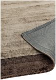 Contemporary Plain Blade Rug - Border 02 - Choco Mocha - Sizes Available