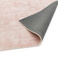 Contemporary Plain Blade Rug - Pink - Sizes Available