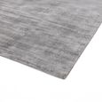 Contemporary Plain Blade Rug - Silver - Sizes Available