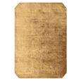 Contemporary Plain Gleam Rug - Copper - Sizes Available