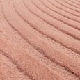 Contemporary Plain Hague Rug - Blush - Sizes Available