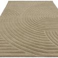 Contemporary Plain Hague Rug - Sage - Sizes Available