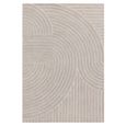 Contemporary Plain Hague Rug - Silver - Sizes Available