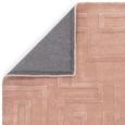 Contemporary Plain Maze Rug - Blush - Sizes Available