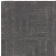 Contemporary Plain Maze Rug - Charcoal - Sizes Available