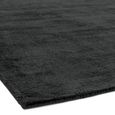 Contemporary Plain Reko Rug - Charcoal - Sizes Available