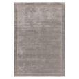 Contemporary Plain Rise Rug - Silver - Sizes Available