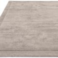 Contemporary Plain Rise Rug - Silver - Sizes Available