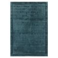Contemporary Plain Rise Rug - Teal - Sizes Available