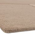 Contemporary Plain Tate Tonal Textures Rug - Sand - Sizes Available