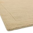 Contemporary Plain York Rug - Beige - Sizes Available