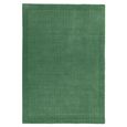 Contemporary Plain York Rug - Forest Green - Sizes Available