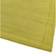Contemporary Plain York Rug - Green - Sizes Available