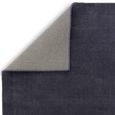 Contemporary Plain York Rug - Navy - Sizes Available