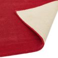Contemporary Plain York Rug - Poppy - Sizes Available
