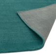 Contemporary Plain York Rug - Teal - Sizes Available