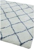 Cosy Textures Alto Rug - AL03 - Cream and Blue - Sizes Available