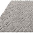 Cosy Textures Harrison Rug - Silver - Sizes Available