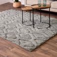 Cosy Textures Harrison Rug - Silver - Sizes Available