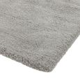 Cosy Textures Lulu Soft Touch Rug - Silver - Sizes Available