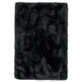 Cosy Textures Plush Rug - Black - Sizes Available