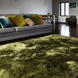 Cosy Textures Plush Rug - Green - Sizes Available
