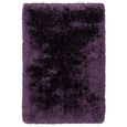 Cosy Textures Plush Rug - Purple - Sizes Available