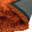 Cosy Textures Plush Rug - Rust - Sizes Available