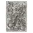 Cosy Textures Plush Rug - Silver - Sizes Available