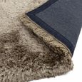Cosy Textures Plush Rug - Taupe - Sizes Available