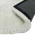 Cosy Textures Plush Rug - White - Sizes Available