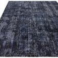 Easy Kuza Rug - Abstract - Navy - Sizes Available