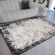 Easy Kuza Rug - Border - Grey - Sizes Available