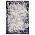 Easy Kuza Rug - Border - Navy - Sizes Available