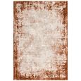 Easy Kuza Rug - Border - Terracotta - Sizes Available